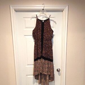 Knox Rose Multicolor High-Low Dress